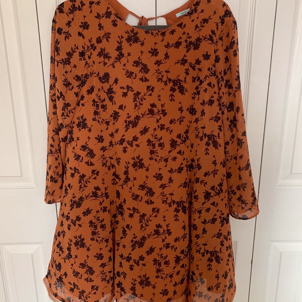 Urban Dress Burnt Orange